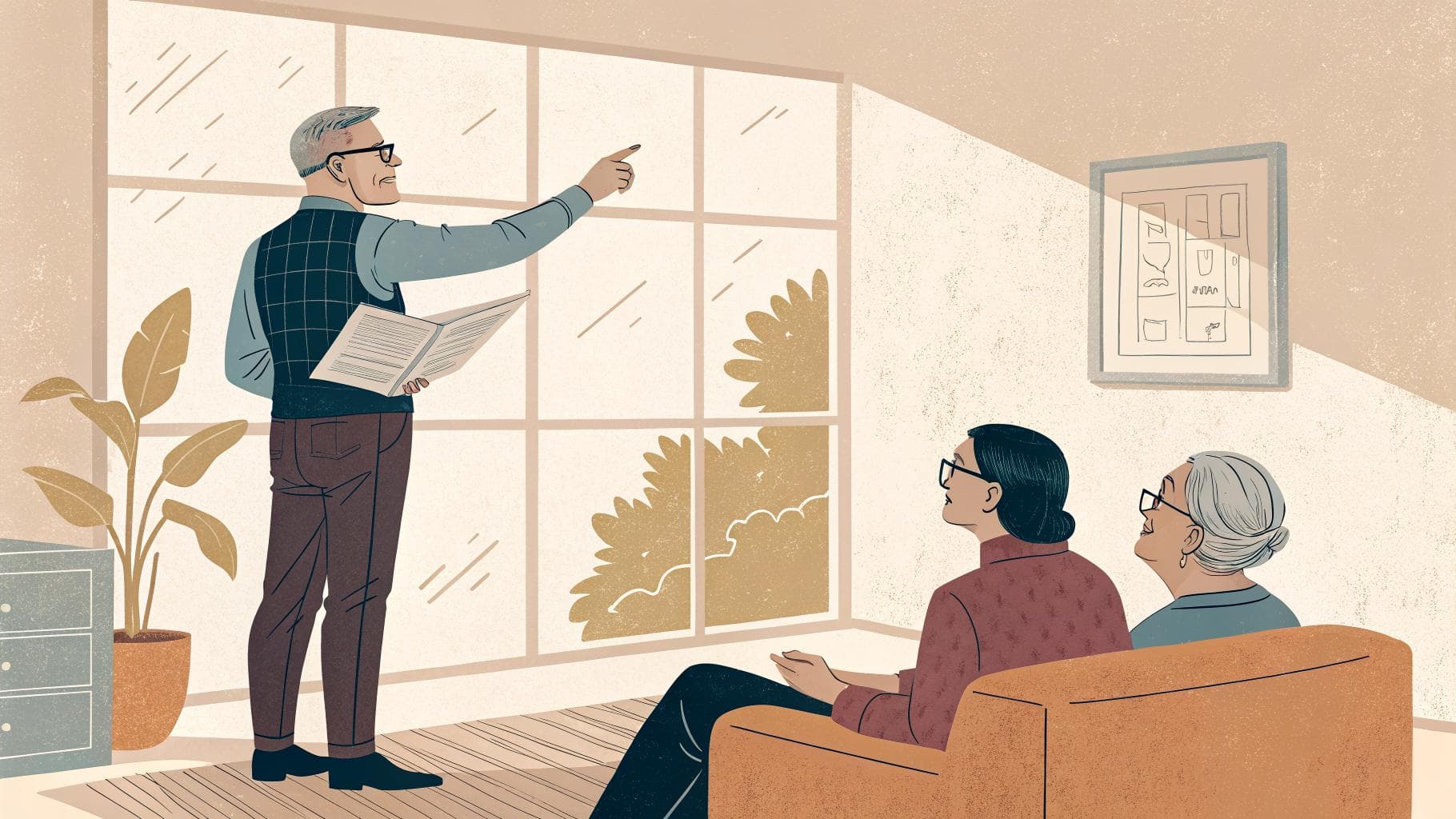 New Meta AI glasses help veteran 'see' the room around him